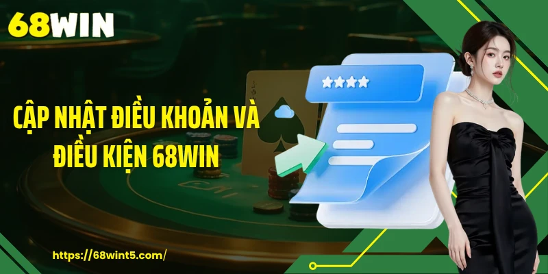 Cập nhật điều khoản và điều kiện 68WIN