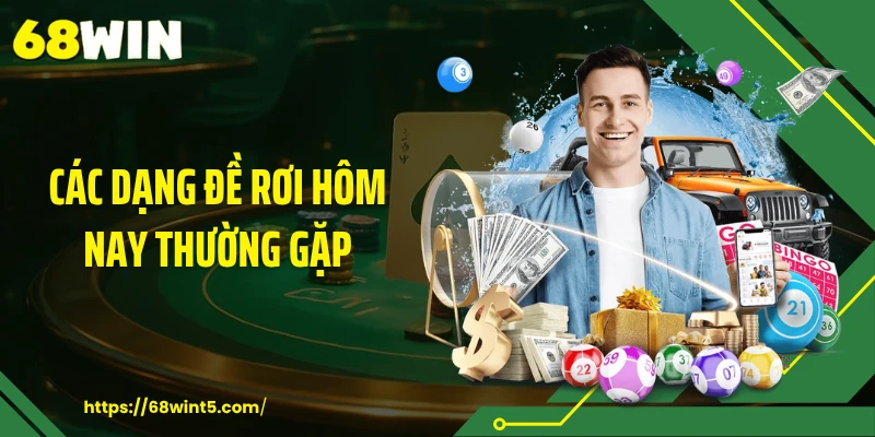 Các dạng đề rơi hôm nay thường gặp