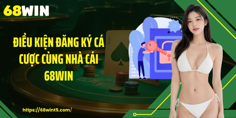 Điều kiện đăng ký cá cược cùng nhà cái 68WIN