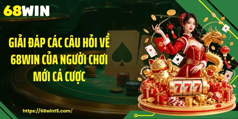 Giải đáp các câu hỏi về 68WIN của người chơi mới cá cược